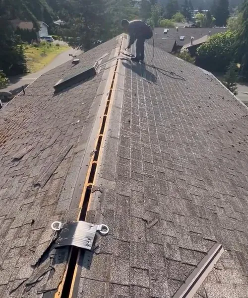 Reroof in Camano Island 